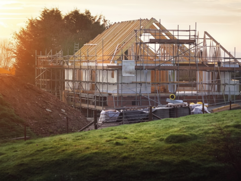 Architect plans for new home self-build in Warwickshire